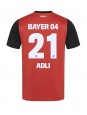 Moške Nogometnih dresov Bayer Leverkusen Amine Adli #21 Domači 2024-25 Kratki rokavi